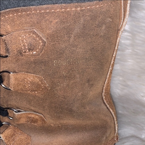 Sorel Roughrider caribou Thermoplus boots Snow Men’s 7 women’s 8.5 wool - Picture 4 of 7